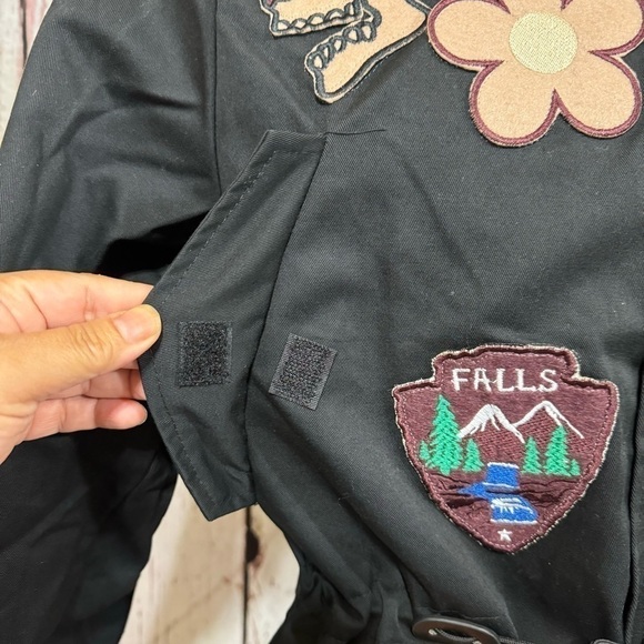 REASON BRAND Affiliated Fishtail Parka Men’s Jacket in Black size Medium NWT - Picture 8 of 17